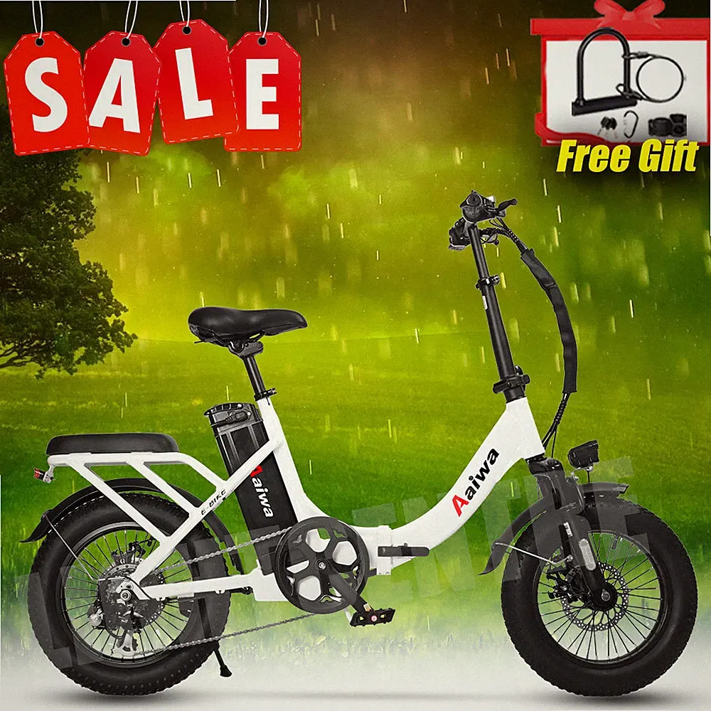 Folding Electric Bike for Adults 750W 30MPH Electric Bicycle Commuter Ebike New